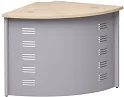 Низкий угловой модуль стойки 90°